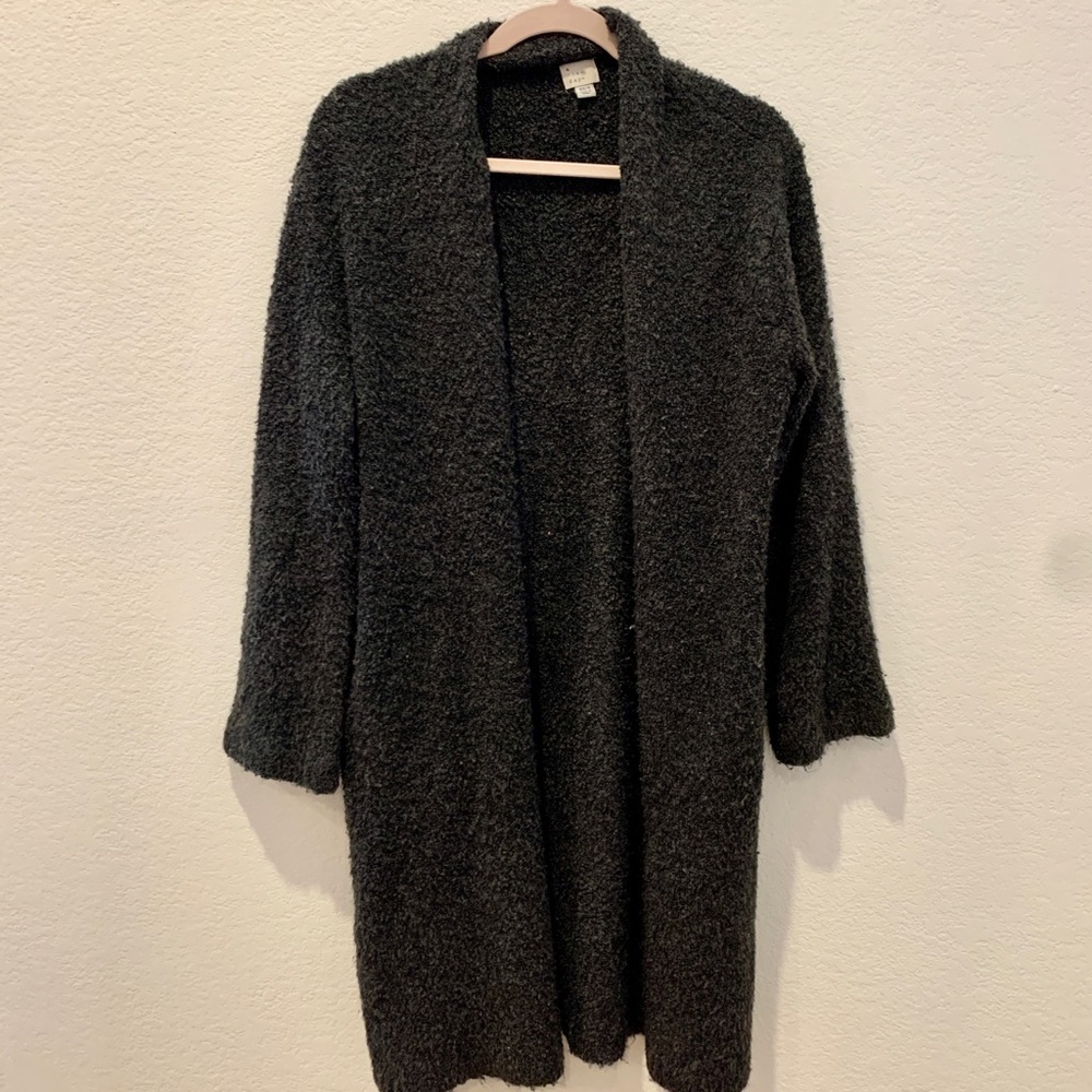 Super soft, A New Day, dark gray sweater cardigan.